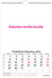 Kalenteri 290x415mm omilla kuvilla - Muistikirjat, lehtiöt ja kalenterit - AJcustom290240 - 1