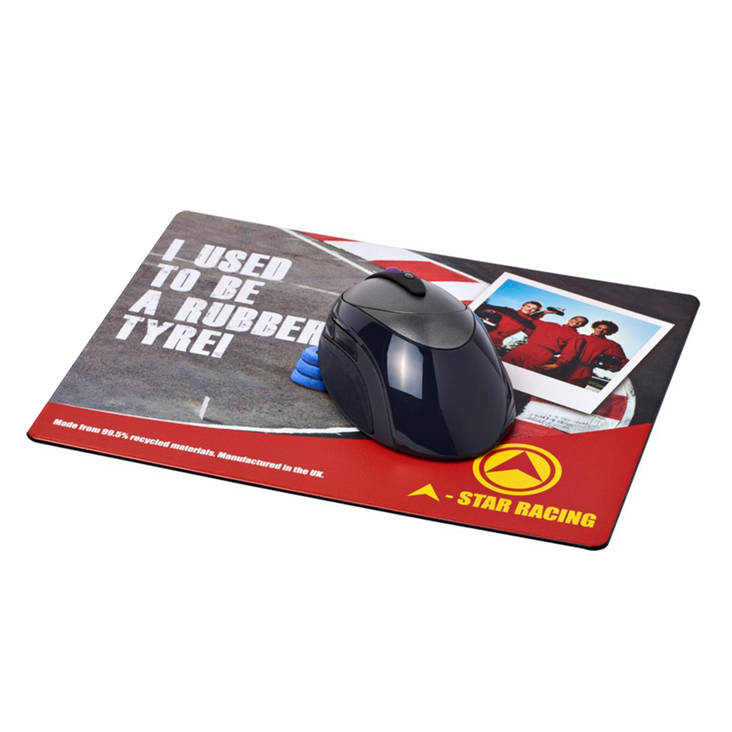Brite-Mat® mouse mat with tyre material - Mousepads and whiteboard magnets - 21052400 - 1