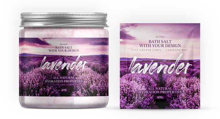 kylpysuola omalla logolla - Saippuat ja käsidesit - LBbathsalt200 - 1