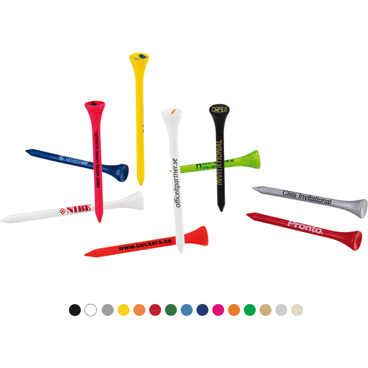 Puinen tii omalla painatuksella brendia.fi - Golfpyyhkeet ja -tarvikkeet - PR100 - 1