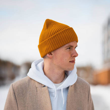 merinovillapipo omalla logolla - Beanies - NEUL311 - 2