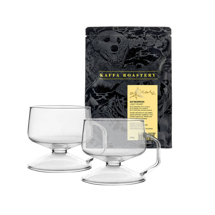 Kahvi ja Muurlan OLO -kuumajuomalasit - Lahjasetit yrityksille - eta001 - 1