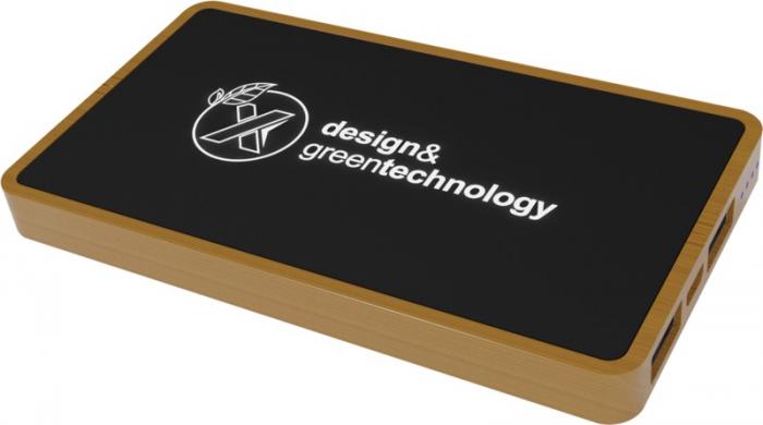 Varavirtal=C3=A4hde valaistulla logolla - Powerbanks - 1PX04971 - 1