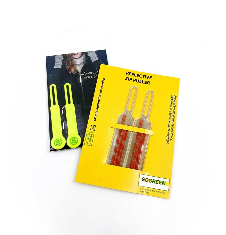 heijastimet vetoketjuun omalla logolla - Reflectors - ZT-001 - 1