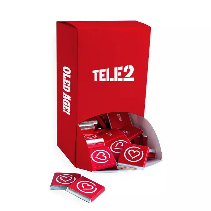 suklaapakkaus kustomoituna brendia.fi - Promotional candies & coffee - 2.041 - 1