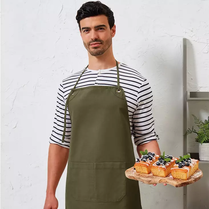 Double Pocket Canvas Apron - Aprons - PR181 - 1