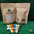 BioGolfTee painatuksella 15 kpl/pss - Golfpyyhkeet ja -tarvikkeet - biogolftee15-2 - 4