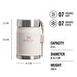 Stanley ruokatermos + spork 0,4 L - Ruokatermokset - 10stanley2 - 10