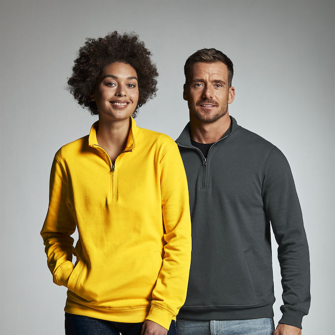 Collegepaita Half Zip - Hupparit, collegepaidat ja collegehousut - 141012 - 1