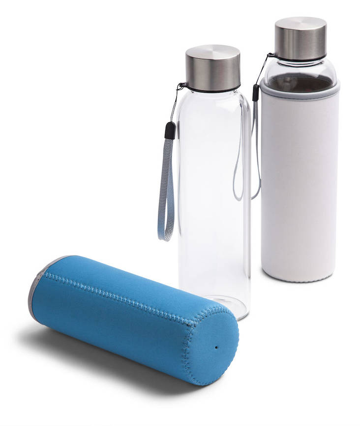 Lasinen juomapullo yrityslahjat henkil=C3=B6st=C3=B6lahjat mainoslahja=
t brendia.fi - Juomapullot - 411172 - 1