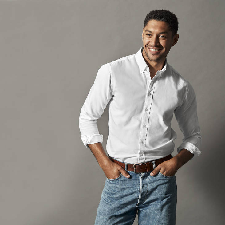 kauluspaita logolla=20 - Shirts - 141032 - 1