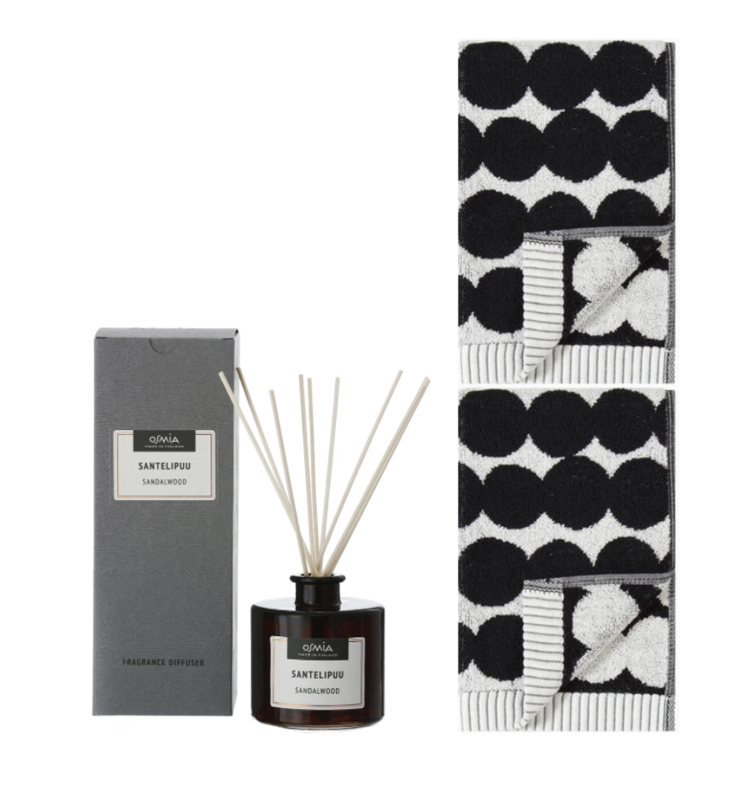 Vieraspyyhkeet ja Huonetuoksu - Lahjasetit yrityksille - spaset2 - 1