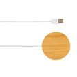 10W bambuinen langaton laturi magneetill - USB Chargers - P302-63 - 2