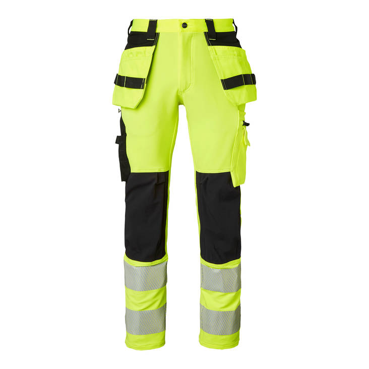 HiVis craftmens trousers - Highvisible trousers and coveralls - 1000883 - 1