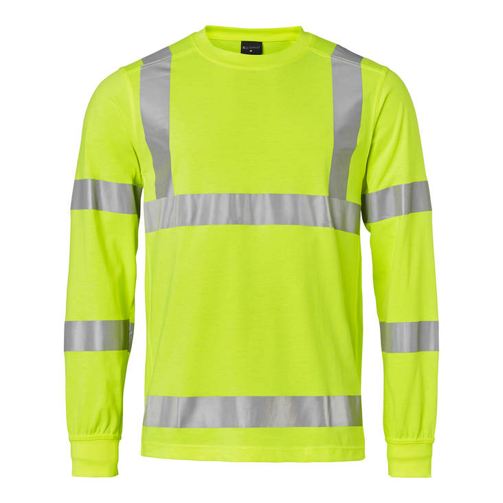 HiVis T-shirt long sleeve - Highvisible shirts and  HV vests - 1000853 - 1
