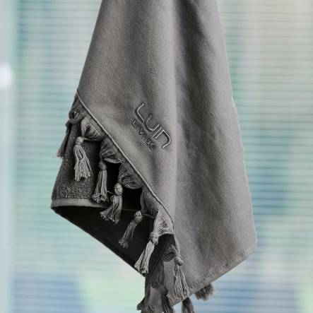 Luomupuuvilla k=C3=A4sipyyhe yritykselle - Sauna & Spa - 10059208-4 - 1