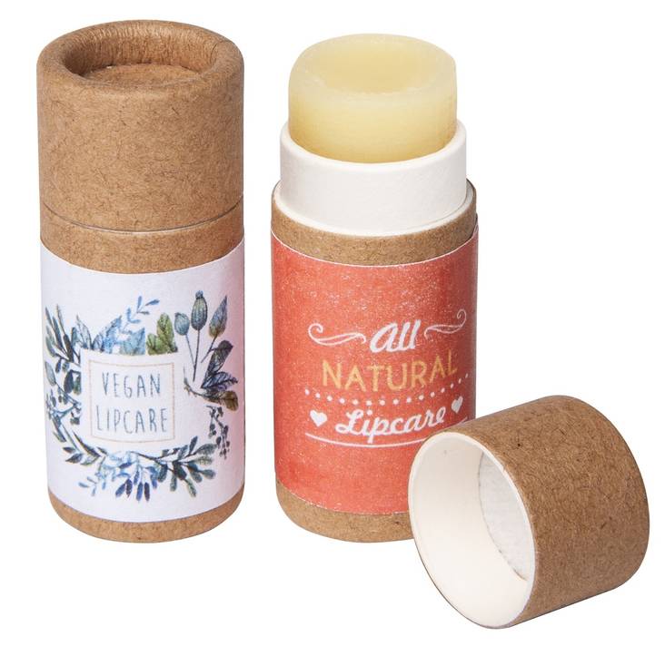 Huulirasva ekologisessa pakkauksessa. Mainoslahjat Promootiotuotteet B=
rendia.fi - Huulirasvat Aurinkovoiteet Käsivoiteet - LIPC4 - 1