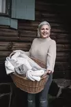 Laituri -käsipyyhkeet 2 kpl - Sauna ja Spa - JPvappu2N756-55 - 2