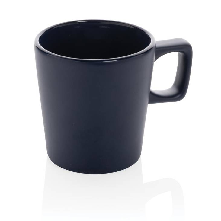 moderni keraaminen muki yrityksen logolla - mainostuotteet brendia.fi - Ceramic mugs with logo print - p434-05 - 1