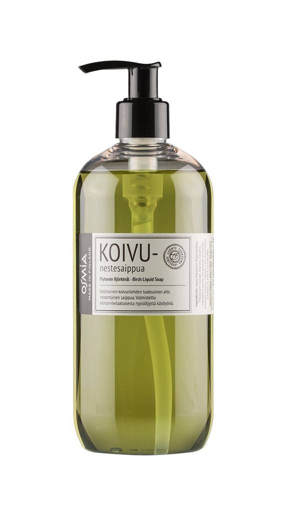 Kotimainen nestesaippua 500 ml - Sauna ja Spa - OS15 - 1