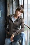 Ladies full zip hooded sweater - Hoodies, sweatshirts - T5436 - 2