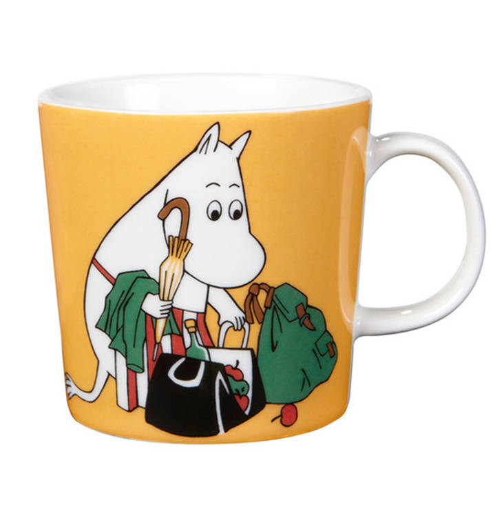 Muumi muki 0,3L Muumimamma aprikoosi - Kitchen and table setting - 1006376 - 1