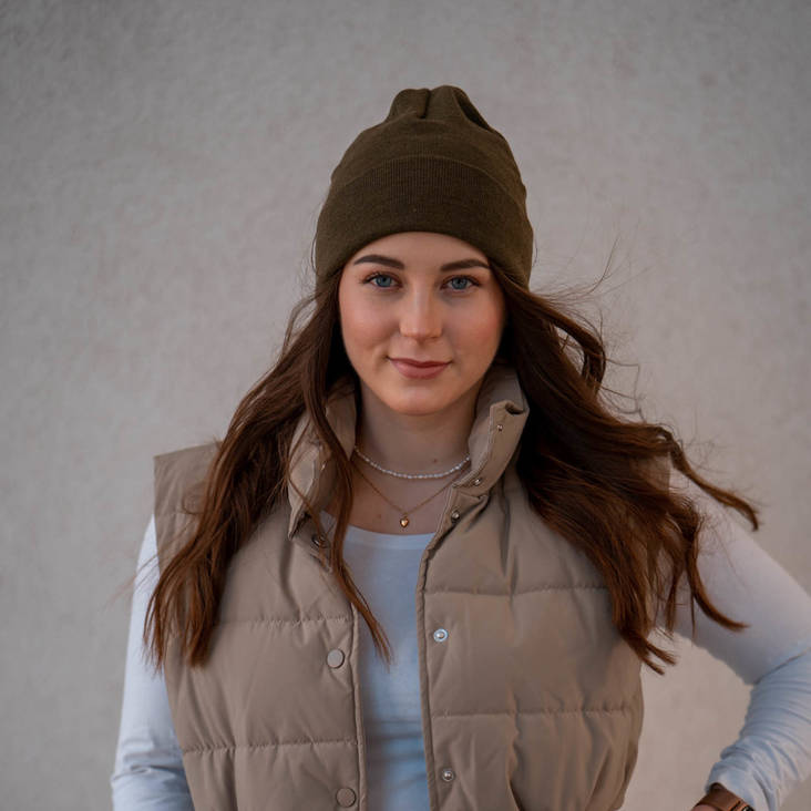 Sileä neulepipo - Pipot - 13006 - 1