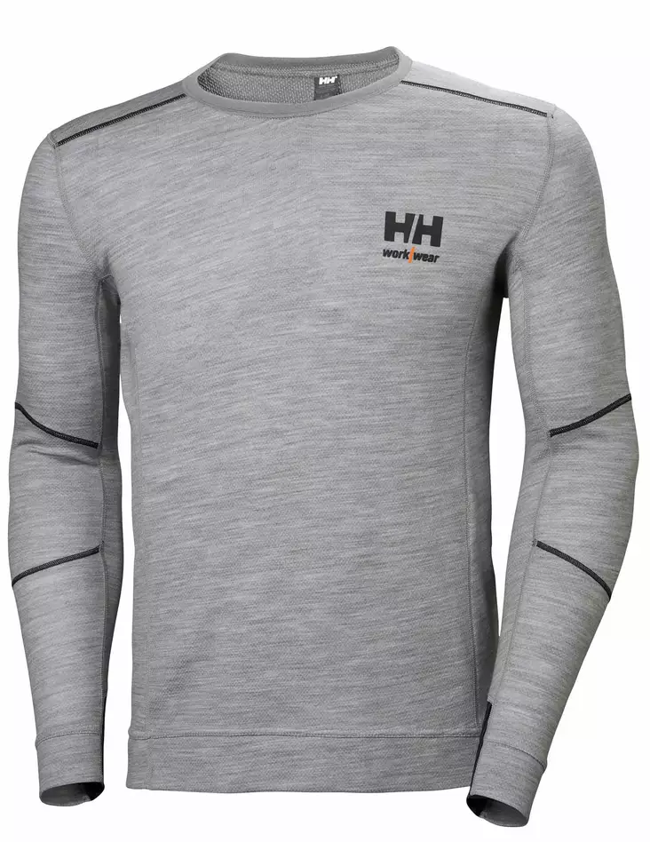 HH LIFA MERINO CREWNECK - Underwear - 75106 - 1