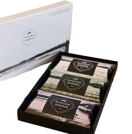 NYSTAD SAUNA LÖYLYTUOKSU LAHJAPAKKAUS - Sauna ja Spa - N757 - 1