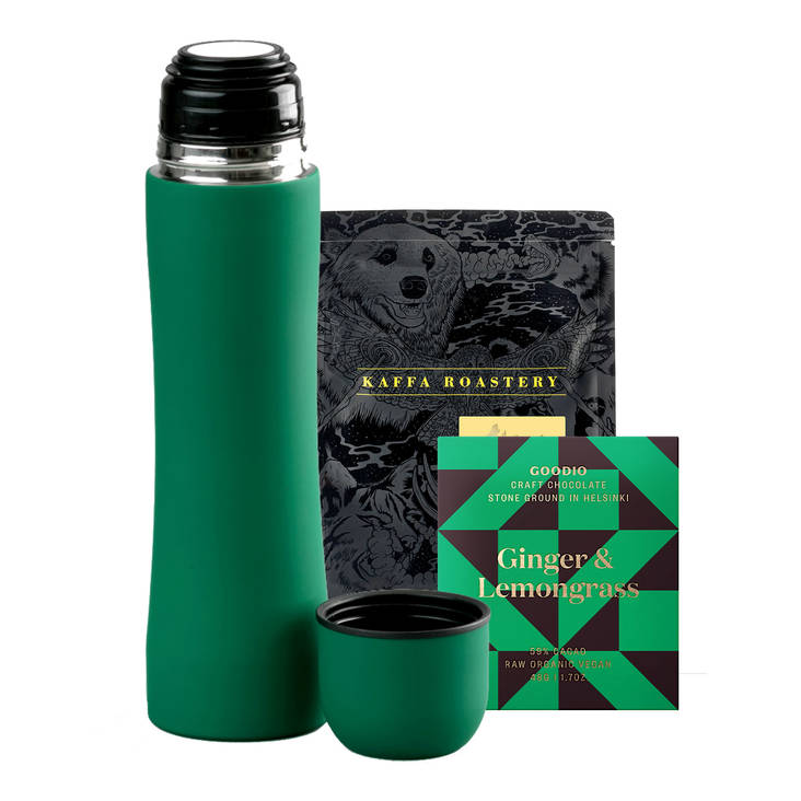 termospullo ja kahvi - Lahjasetit yrityksille - eta008 - 1