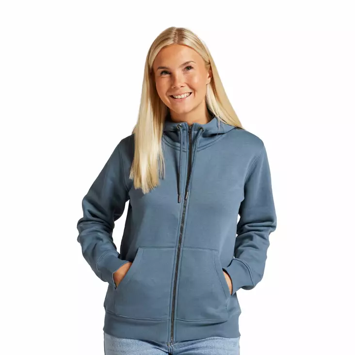 Naisten huppari reilun kaupan puuvilla GOTS sertifioitu omalla logolla - Hoodies, sweatshirts - 141209 - 1