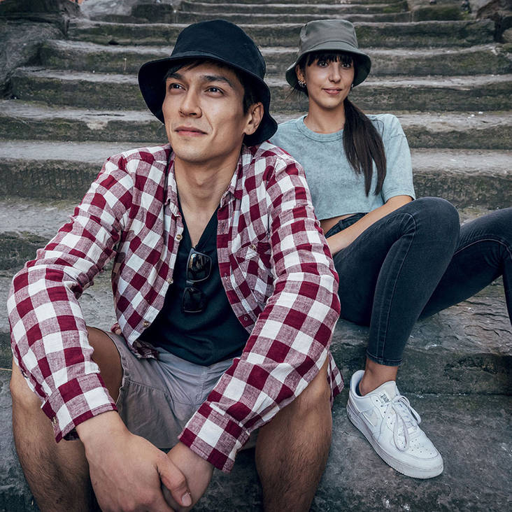 Atlantis Kalastajanlakki omalla logolla brendia.fi=20 - Kalastanjanlakit Bucket hatut - GEOB - 1