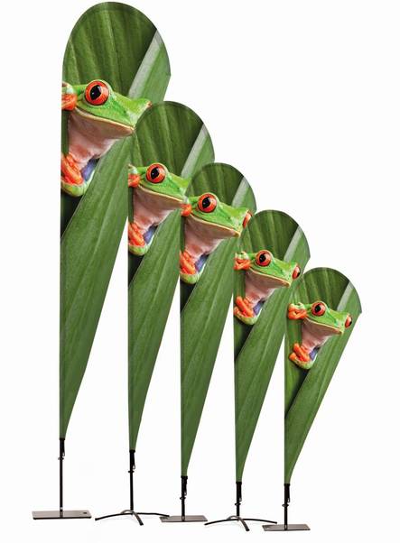 mainoslippu alumiinirungolla - Mainosseinät ja -taulut - SD-BFAD - 2