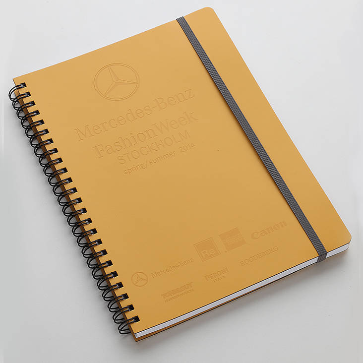 Muistikirja A5 kierrätetty nahka - Muistikirjat, lehtiöt ja kalenterit - DinA5wire-o - 1