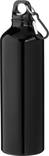 Juomapullo alumiini musta omalla painatuksella - Juomapullot - 1002970X - 7